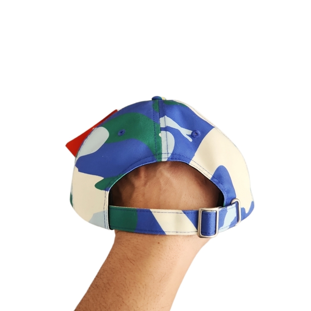 Rare Ice Cream Melting Polo Camo multicolor adjustable hat Sample New with Tags - Picture 7 of 11